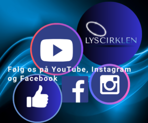 Følg os på YouTube, Instagram og Facebook